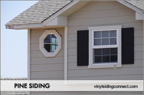 pine siding