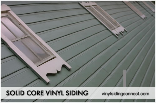 solid core vinyl siding